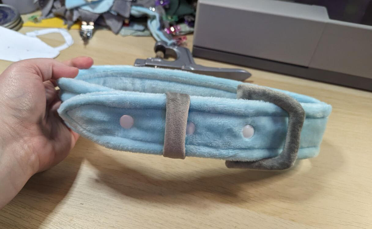 Fursuit plush collar