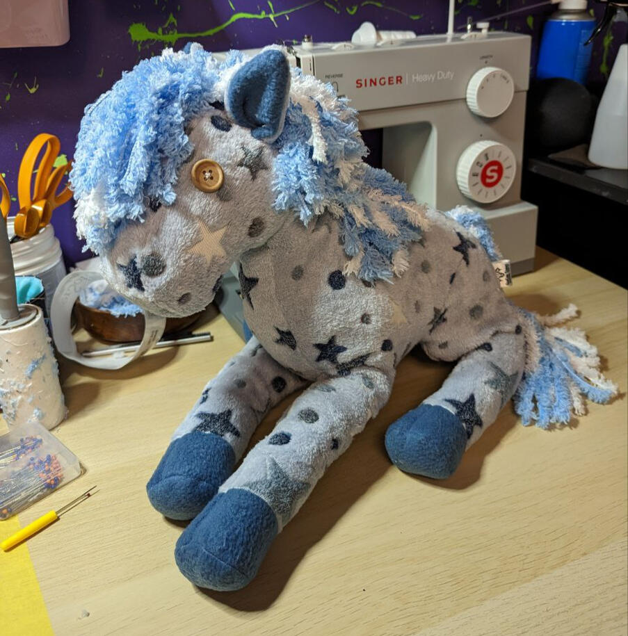 Sleepy Horse plush
